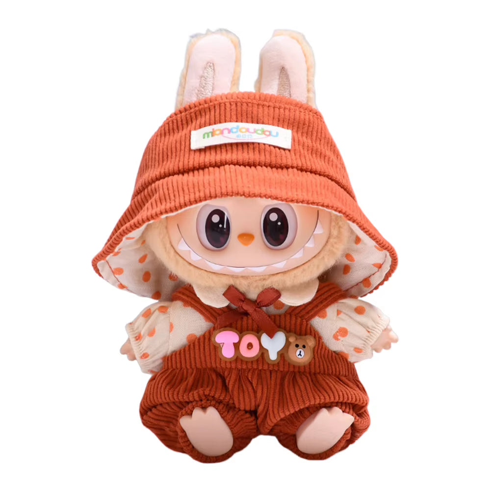 17cm Mini Doll Clothes – Outfit Accessories for Labubu V1 & V2