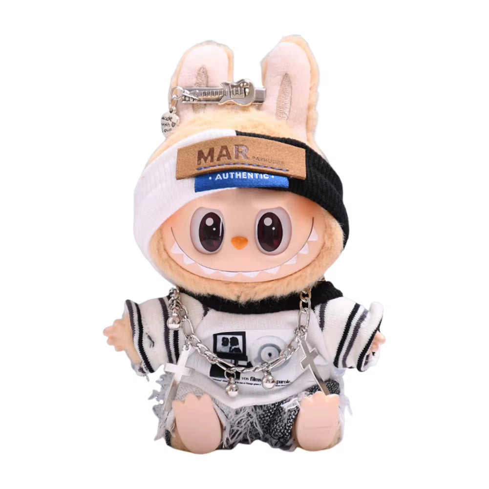 17cm Mini Doll Clothes – Outfit Accessories for Labubu V1 & V2