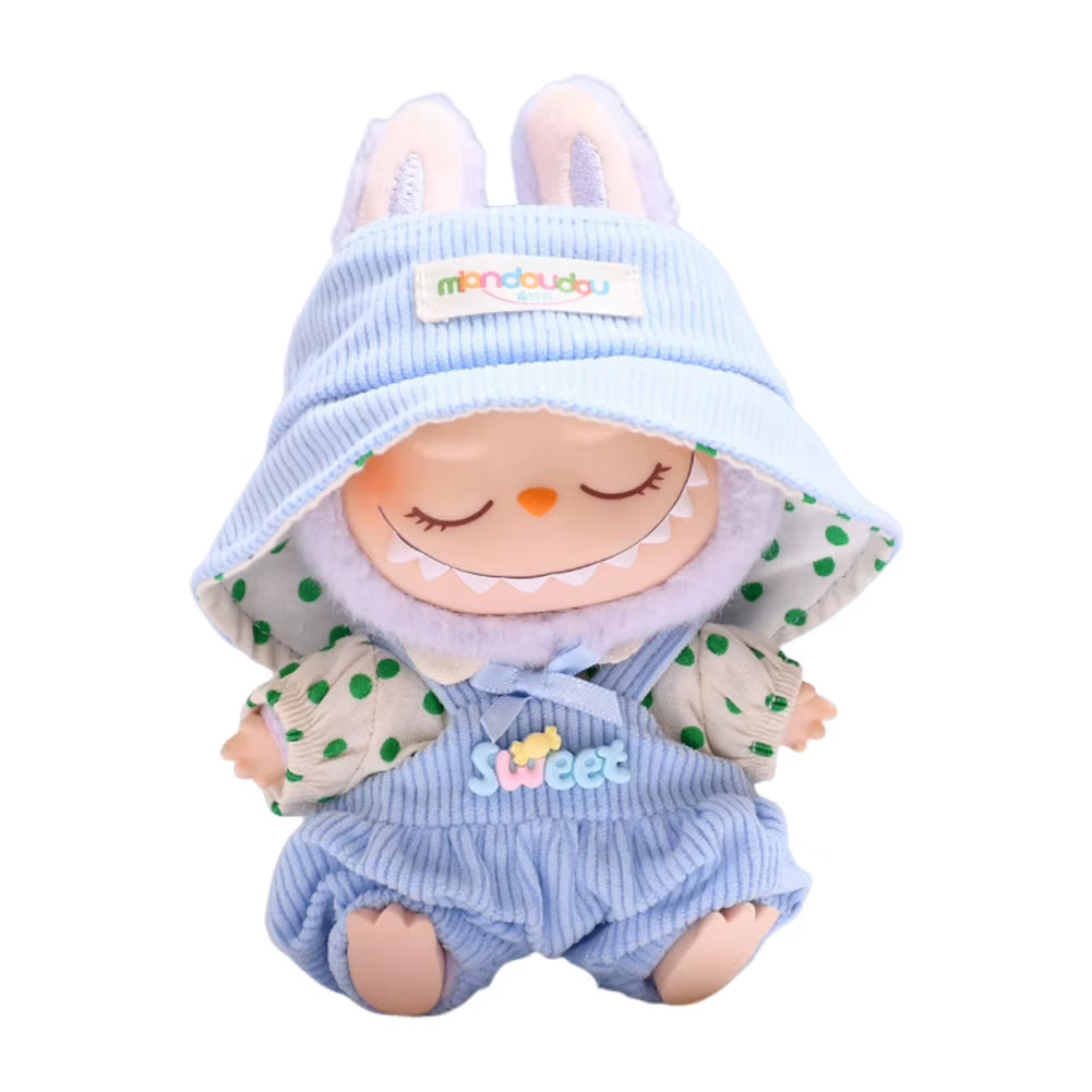17cm Mini Doll Clothes – Outfit Accessories for Labubu V1 & V2